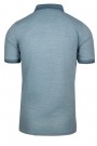 Man’s t-shirt polo in sky blue color