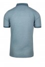 Man’s t-shirt polo in sky blue color