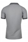 Man’s t-shirt polo in light grey