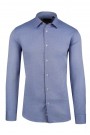 Man's ciel shirt with textured weave slim fit