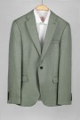  Man’s green blazer with textured weave 