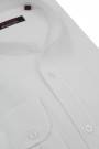 Man's white linen shirt mao