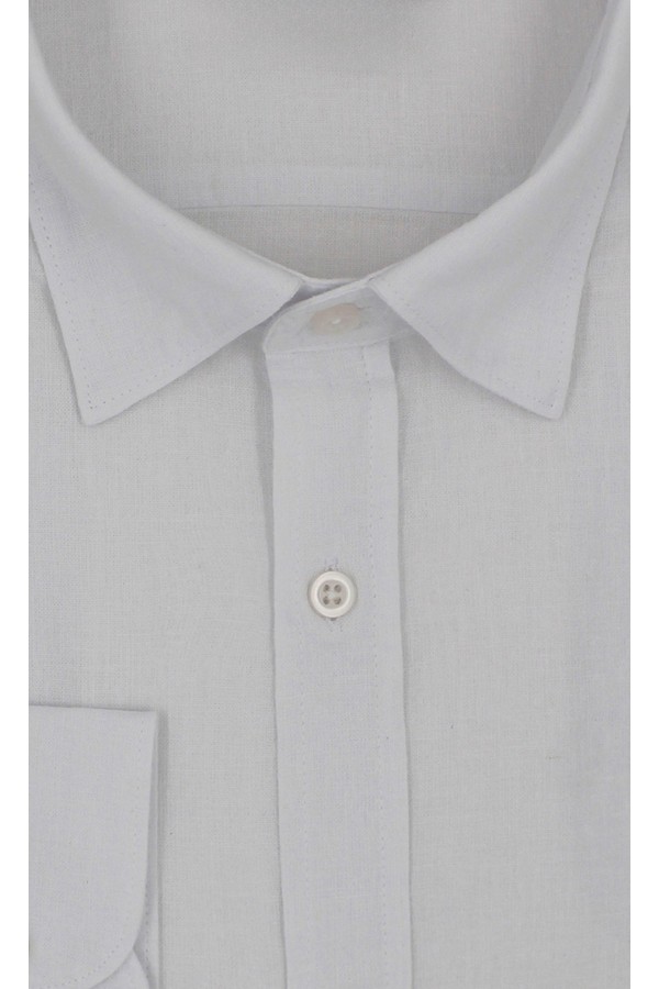 Man's white linen shirt  