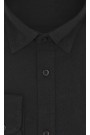 Man's black linen shirt  