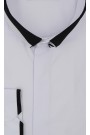 Man’s white wedding shirt               