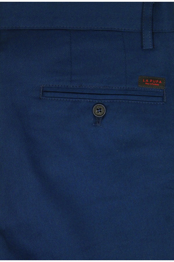 Man's blue pants chino