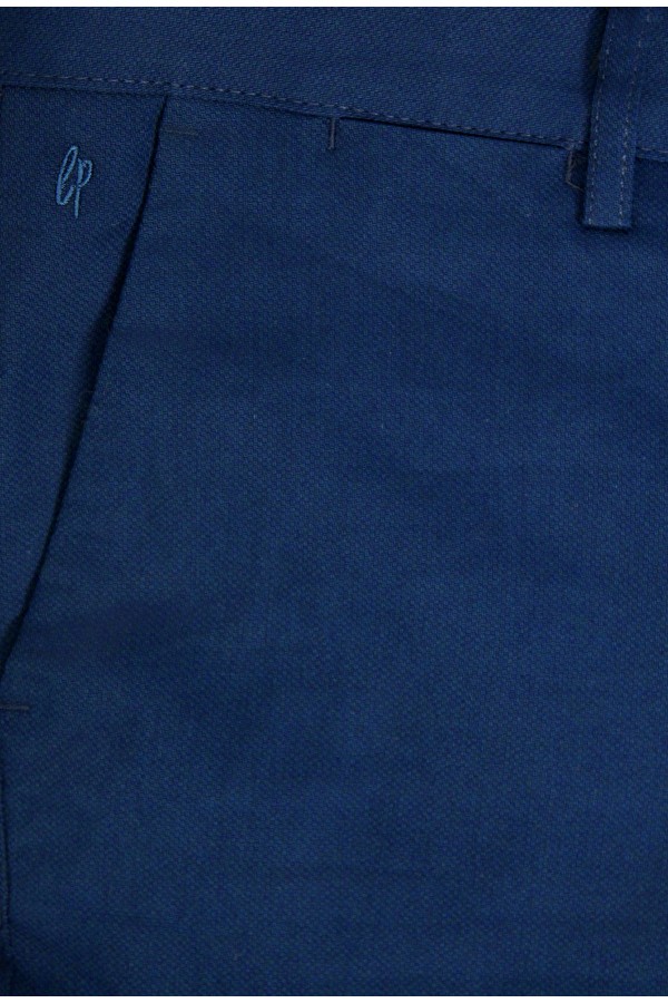 Man's blue pants chino