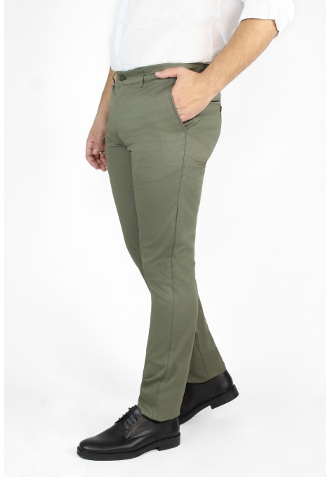 Man's khaki pants chinos