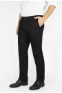 Man's black pants chinos