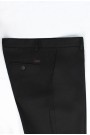 Man's black pants chinos