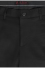 Man's black pants chinos