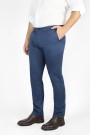 Man's blue pants chino