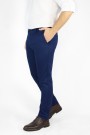 Man's blue pants chino slim fit