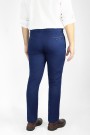 Man's blue pants chino slim fit