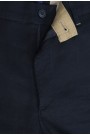 Man's dark blue pants slim fit         