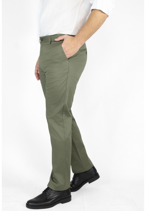 Man's khaki pants chino slim fit