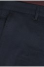 Man's dark blue pants chino slim fit         