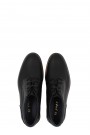 Man’s black shoes