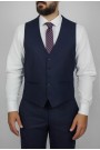 Man's dark blue vest 