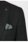 Man's anthracite grey wool blazer