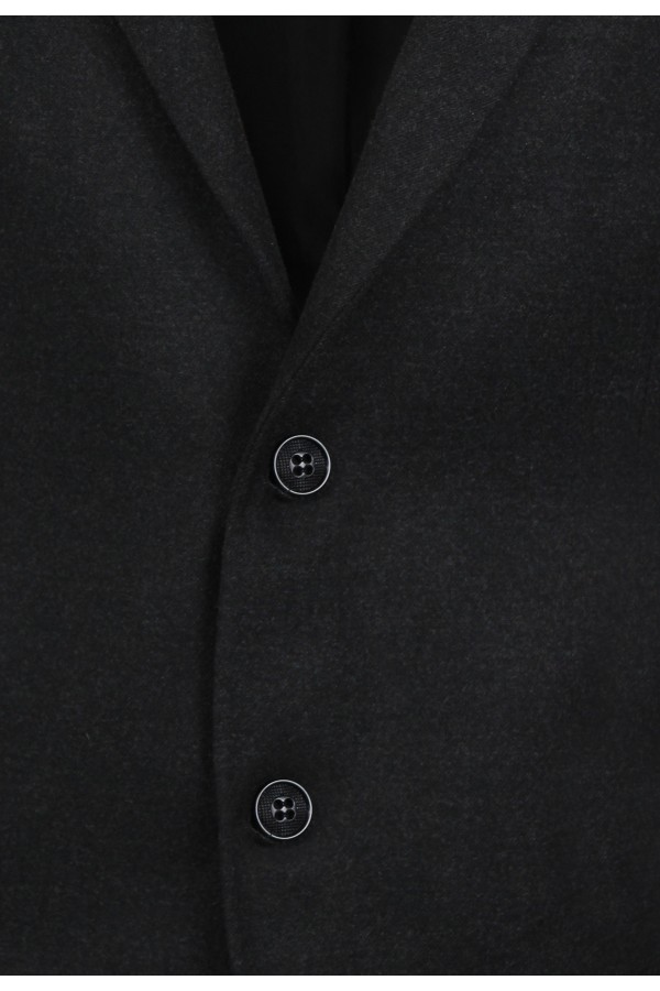 Man's anthracite grey wool blazer