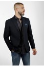 Man's dark blue wool blazer 