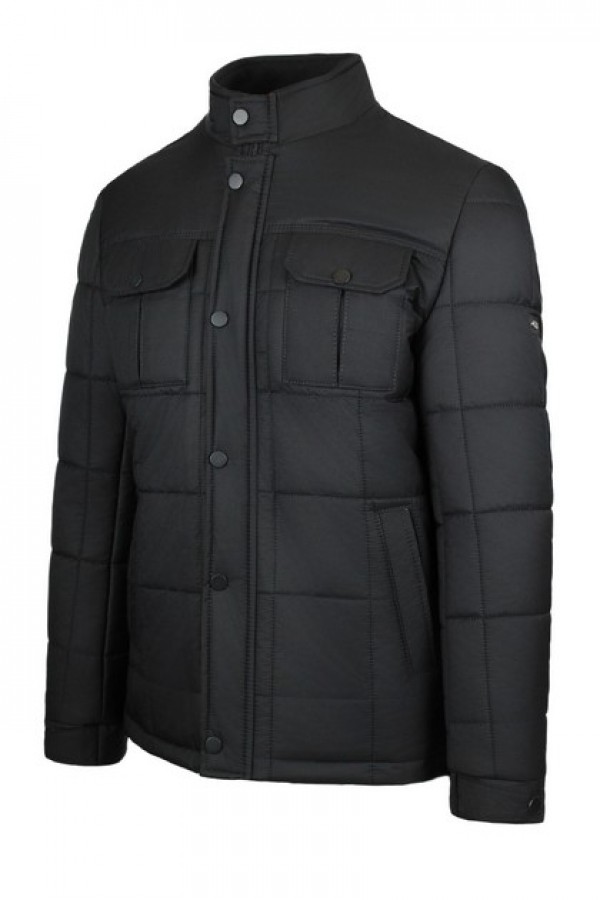 Man's black jacket