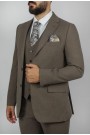  Man's brown suit