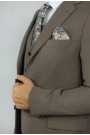  Man's brown suit