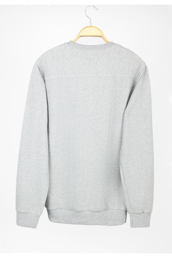 Man's grey  sweatshirt