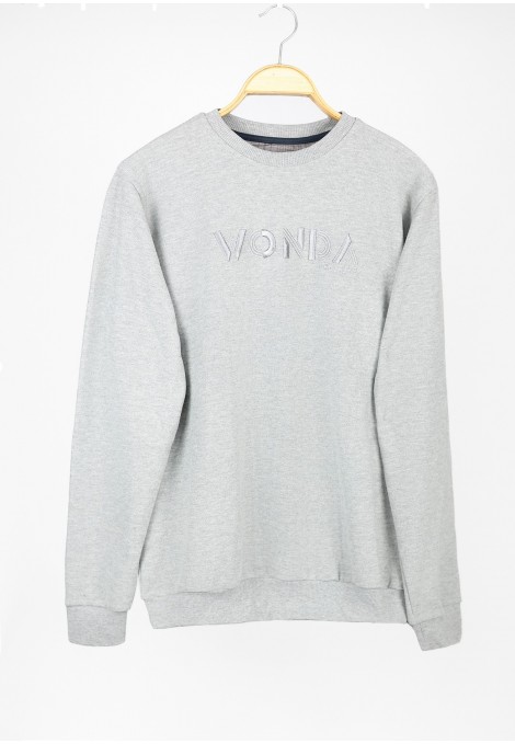 Man's grey  sweatshirt