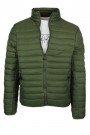 Man's green jacket