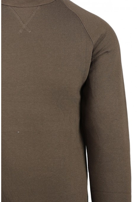 Man’s brown winter sweatshirt 