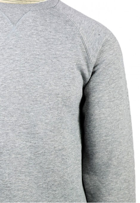 Man’s grey winter sweatshirt