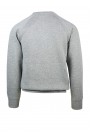 Man’s grey winter sweatshirt