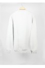 Man’s light grey long sleeve sweater