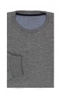  Man’s grey long sleeve sweater