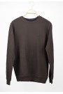 Man’s brown long sleeve sweater