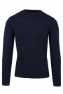 Man's blue knitted t-shirt