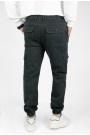 Man's anthracite grey pants cargo