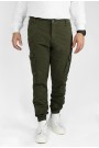 Man's khaki pants cargo