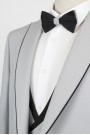 Man's light grey suit  