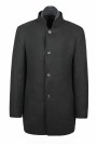 Man's black coat