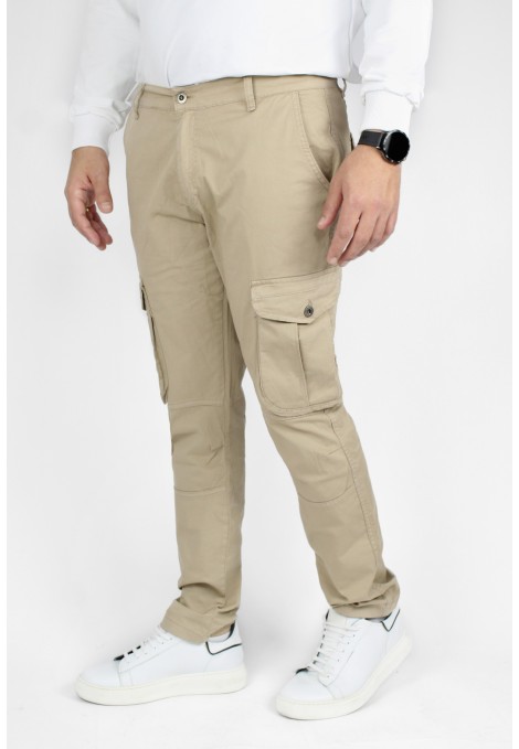 Man's beige pants cargo