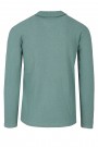 Man's green t-shirt polo