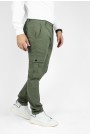 Man's khaki pants cargo