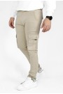 Man's beige pants cargo