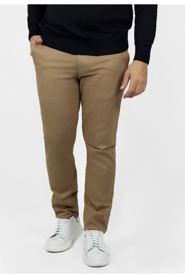 Man’s camel chinos pants    