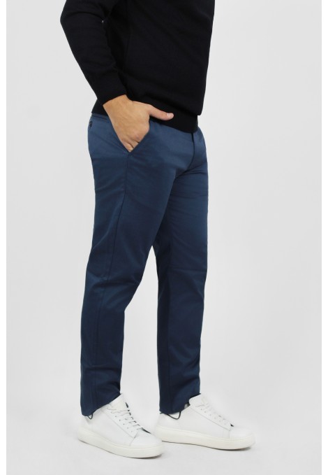  Man’s blue chinos pants    