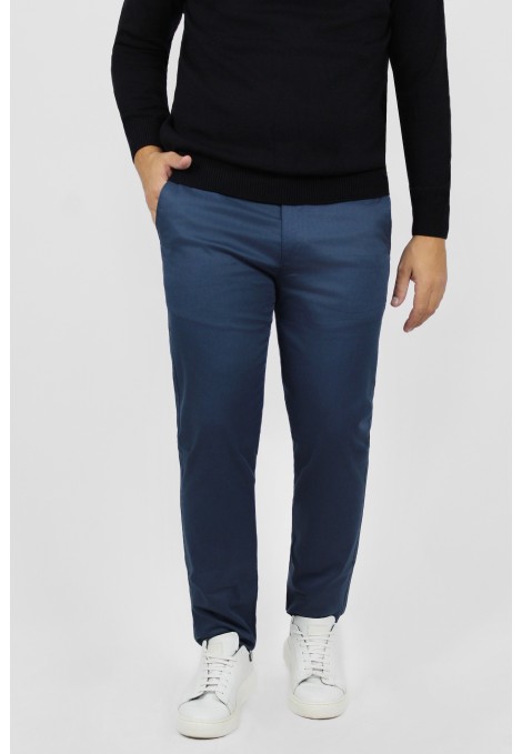  Man’s blue chinos pants    